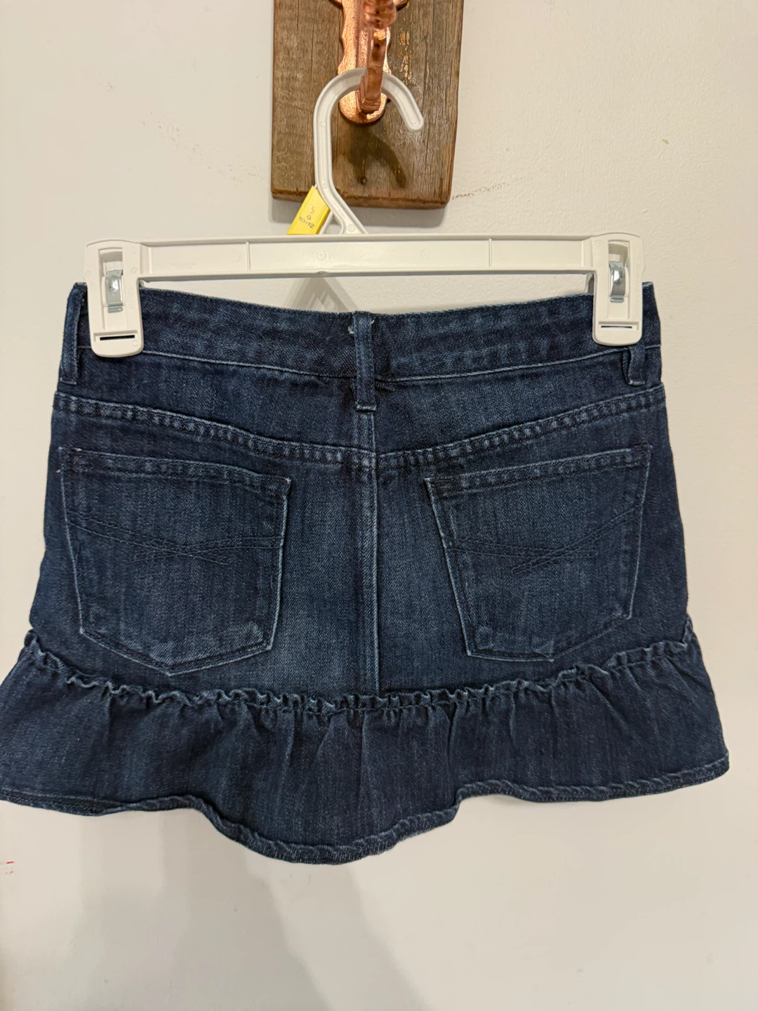 Girls Gap Mini frill Jean skirt - photo 3