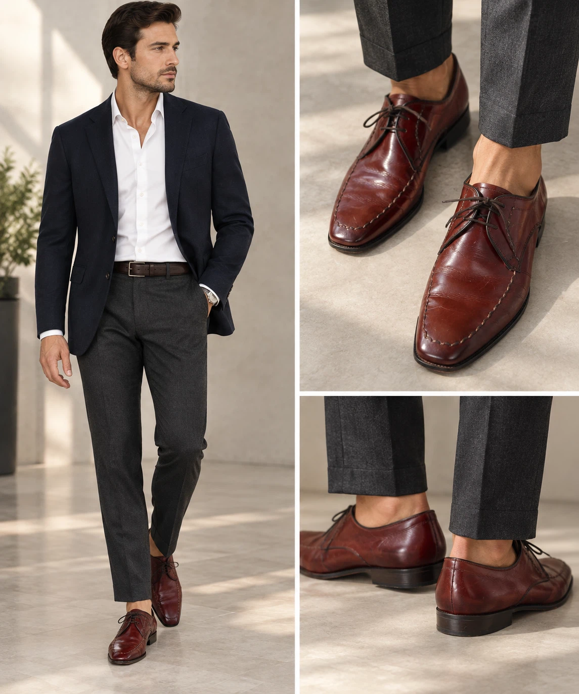 Barker William Barker Leather Dress Shoes