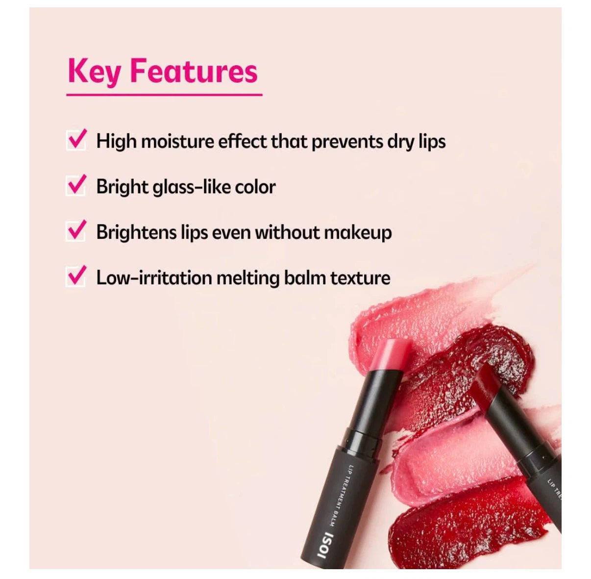 Isoi Lip Treatment Balm - Pure Red - photo 4