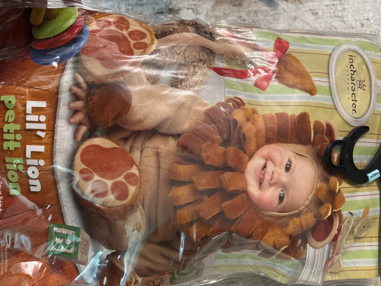 InCharacter Lil' Lion Baby Costume