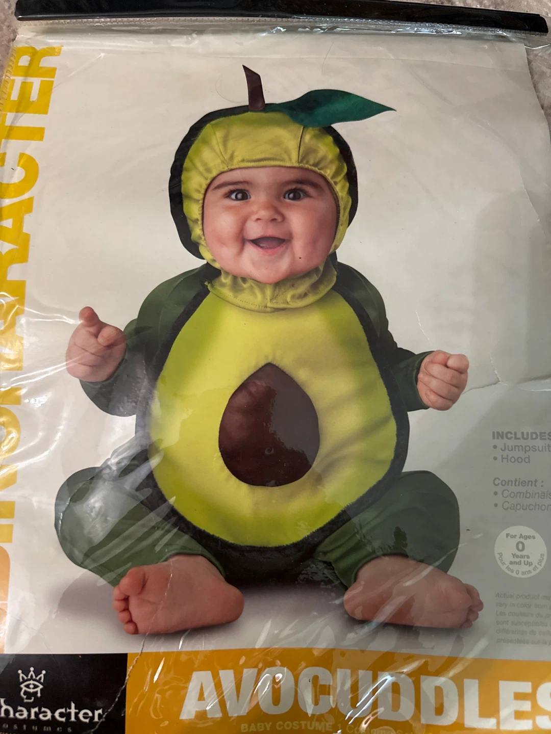 Character Costumes Avocuddles Baby Costume