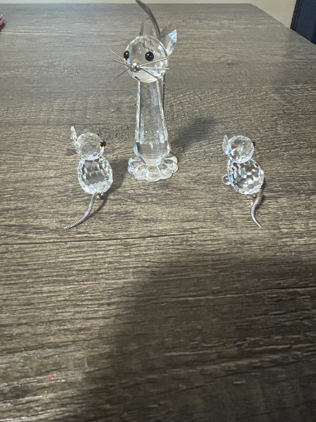 Swarovski Crystal Cat and Kittens Figurines - photo 2