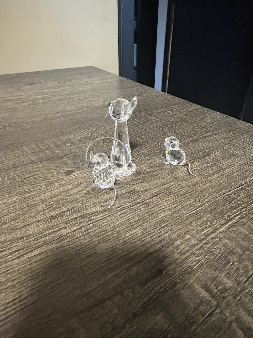 Swarovski Crystal Cat and Kittens Figurines - photo 3