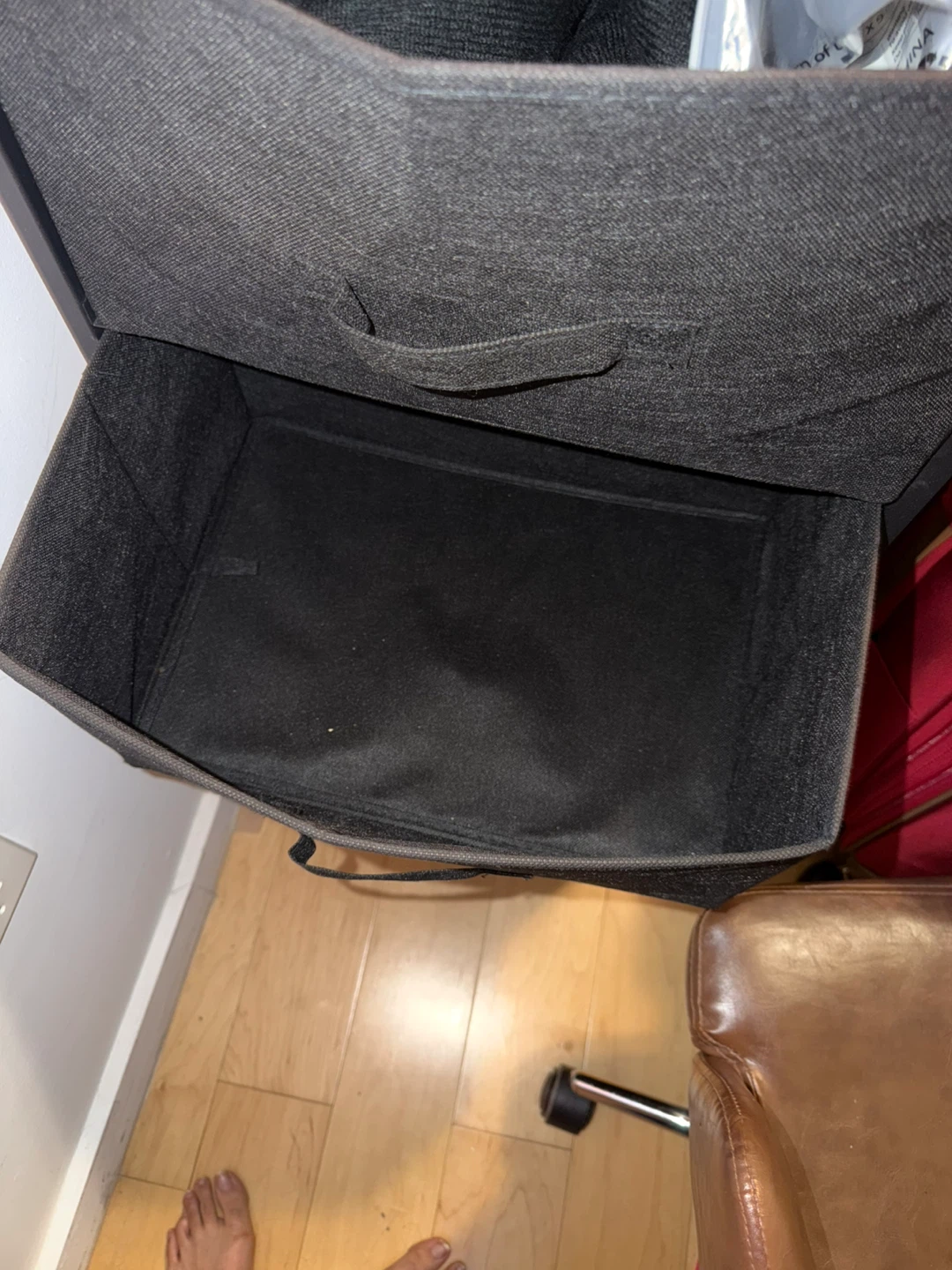 Black 4-Drawer Fabric Dresser - Moving Sale - Must Go - photo 3