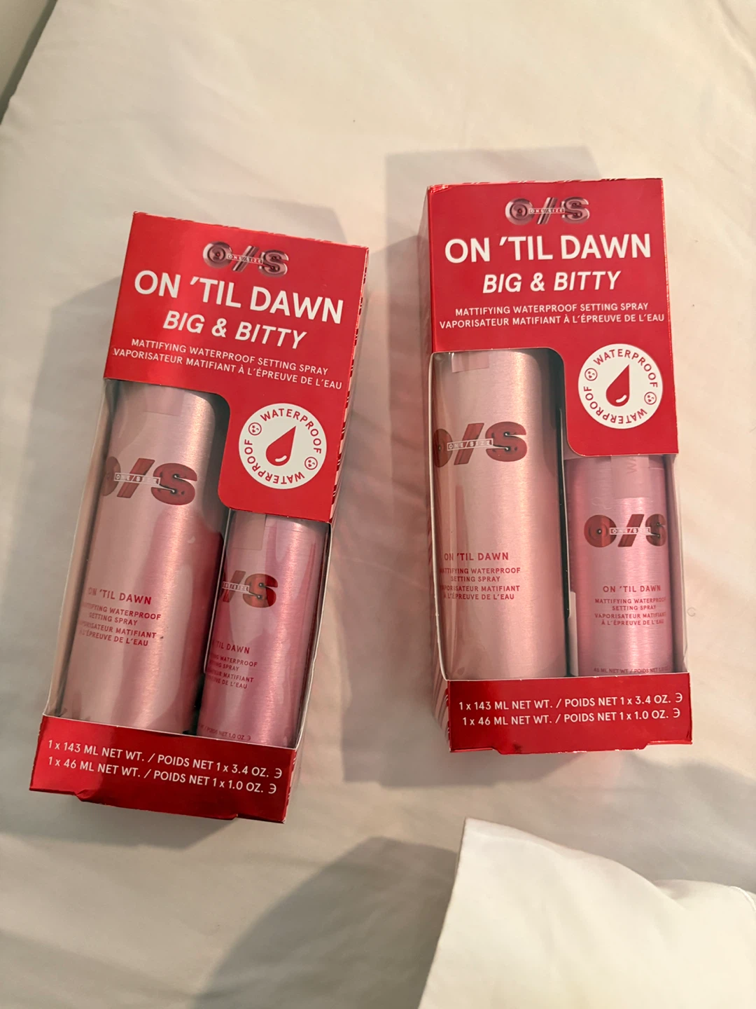 ONE/SIZE On 'Til Dawn Setting Spray Big & Bitty Set