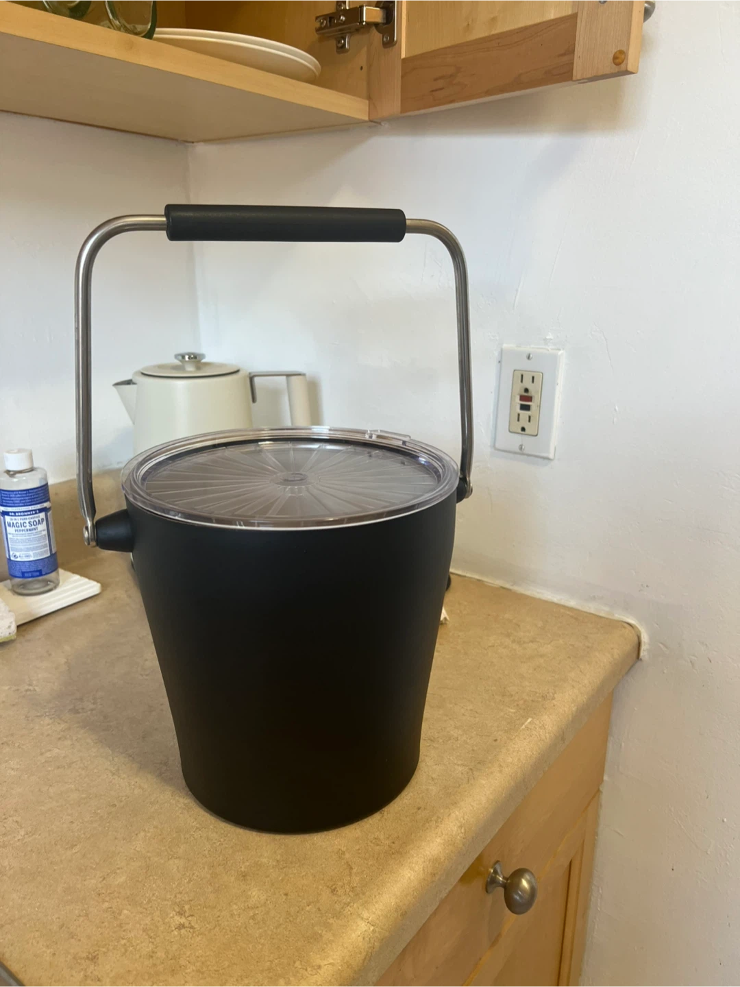 Aldi Black Insulated Ice Bucket