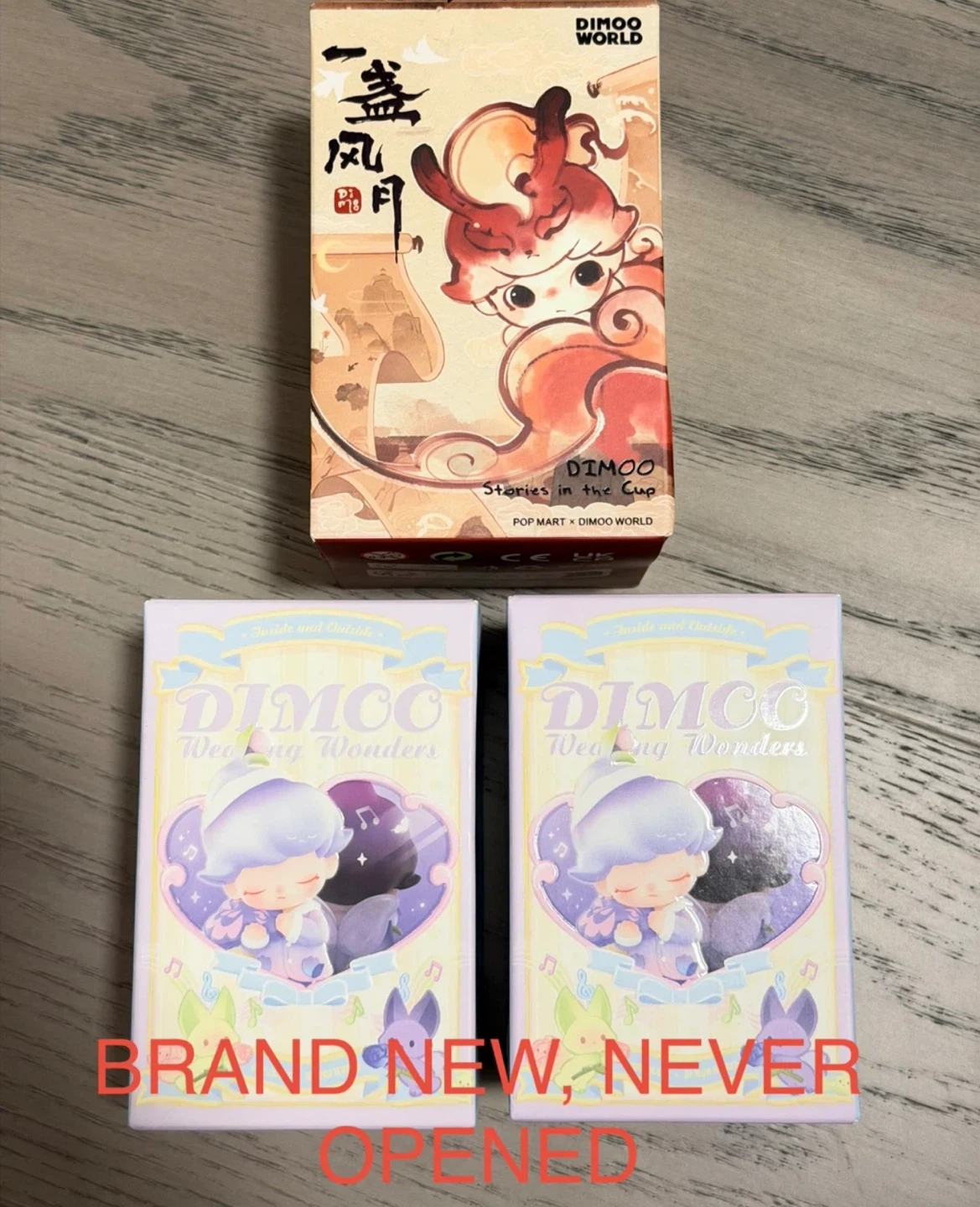 3 Pop Mart Dimoo Blind Boxes (TAKE ALL FOR $30)