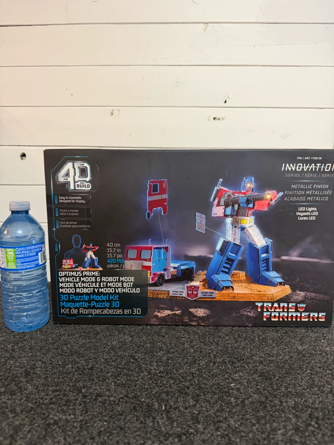 Brand new 4D Optimus prime LED model kit-please read