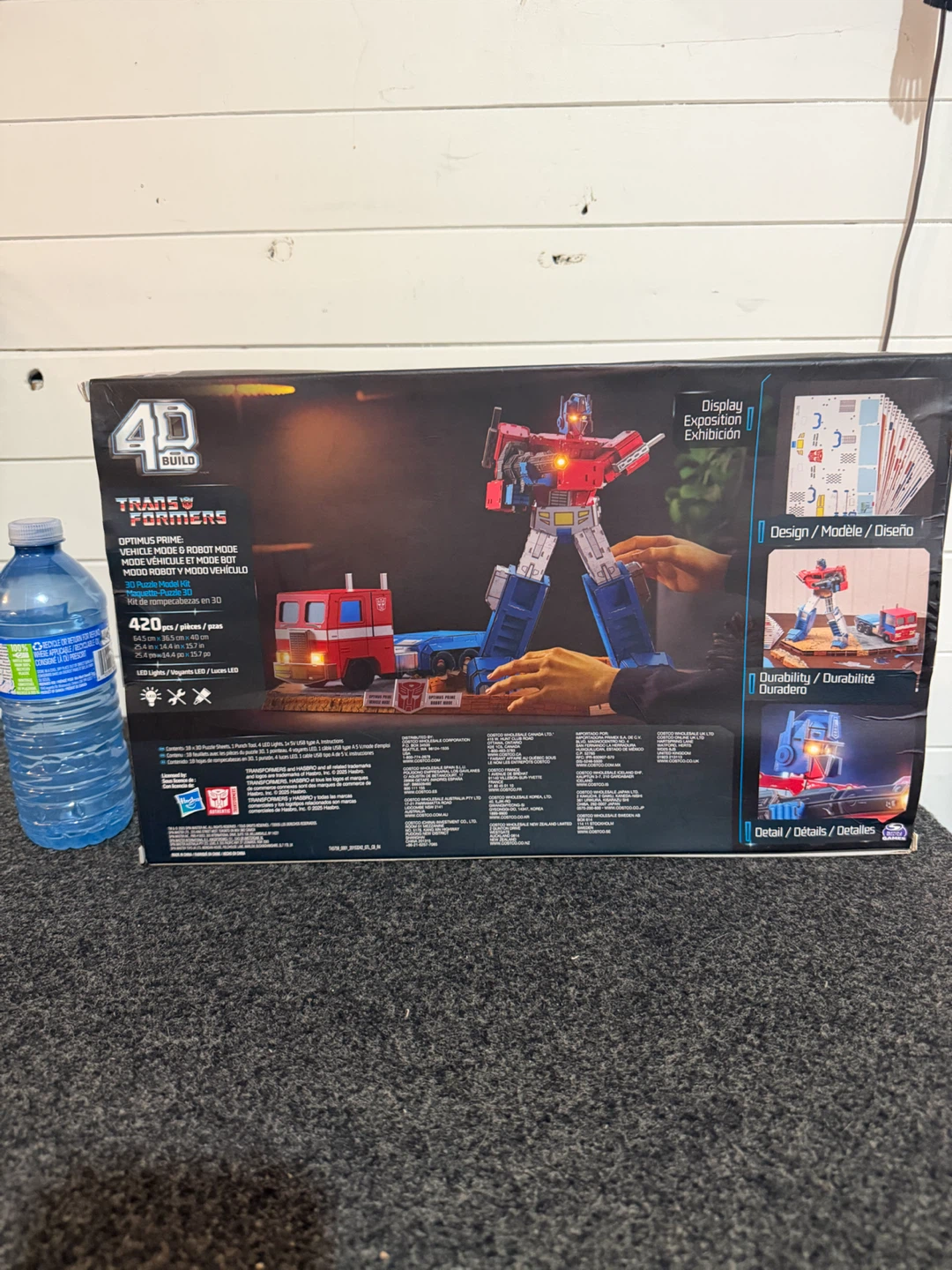 Brand new 4D Optimus prime LED model kit-please read - photo 4