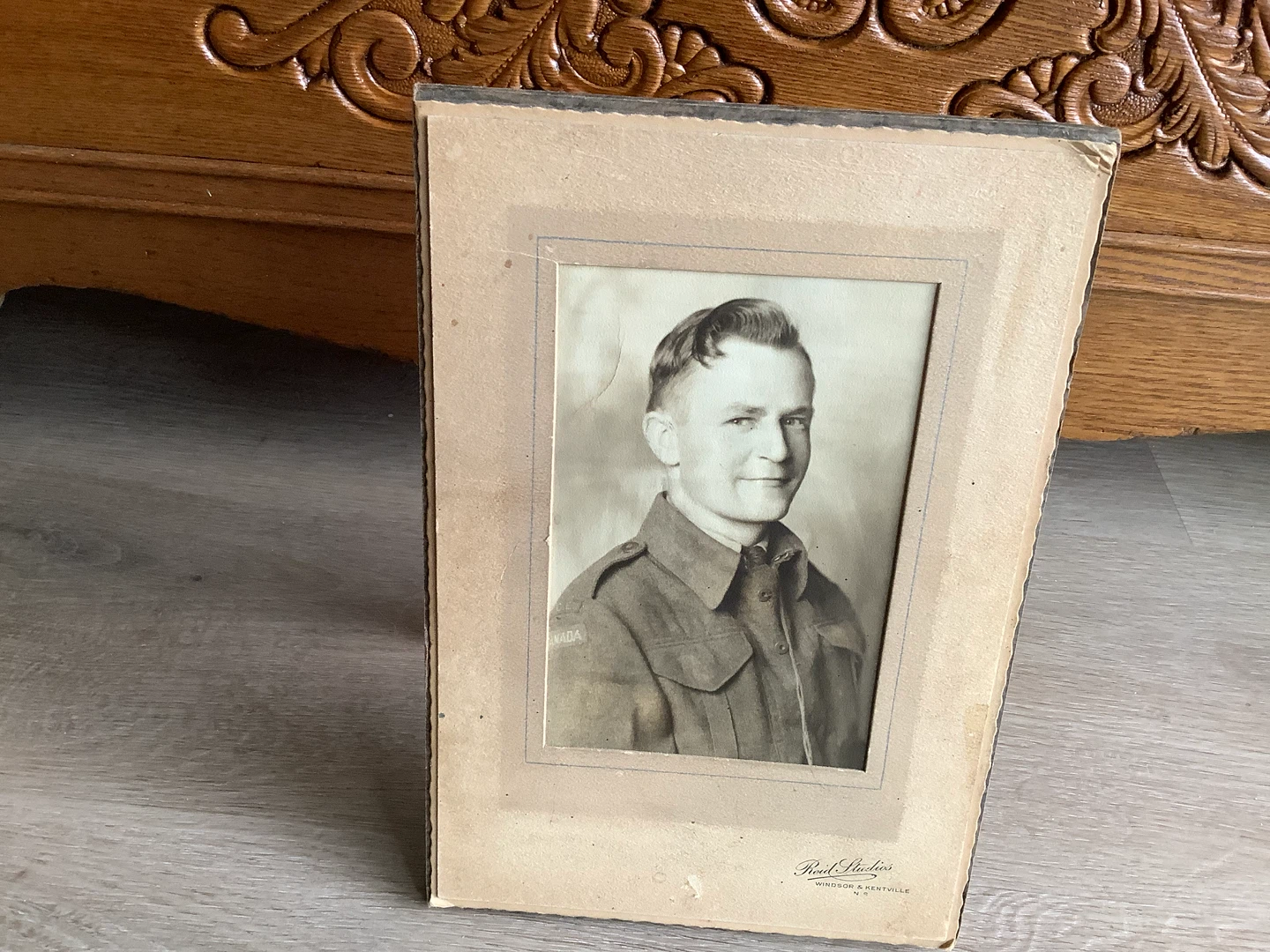 Vintage WWII Photograph of a Canadian Soldier 🐞 - photo 5