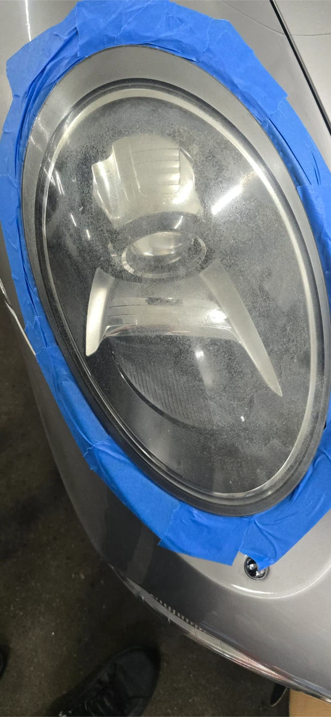 Headlight restoration - photo 2