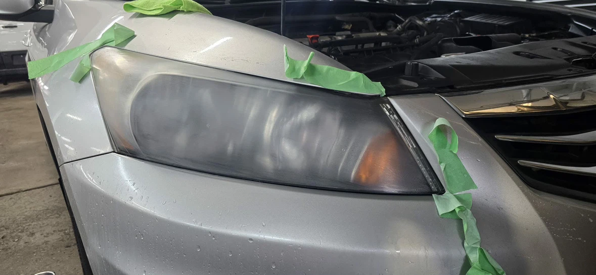Headlight restoration - photo 5