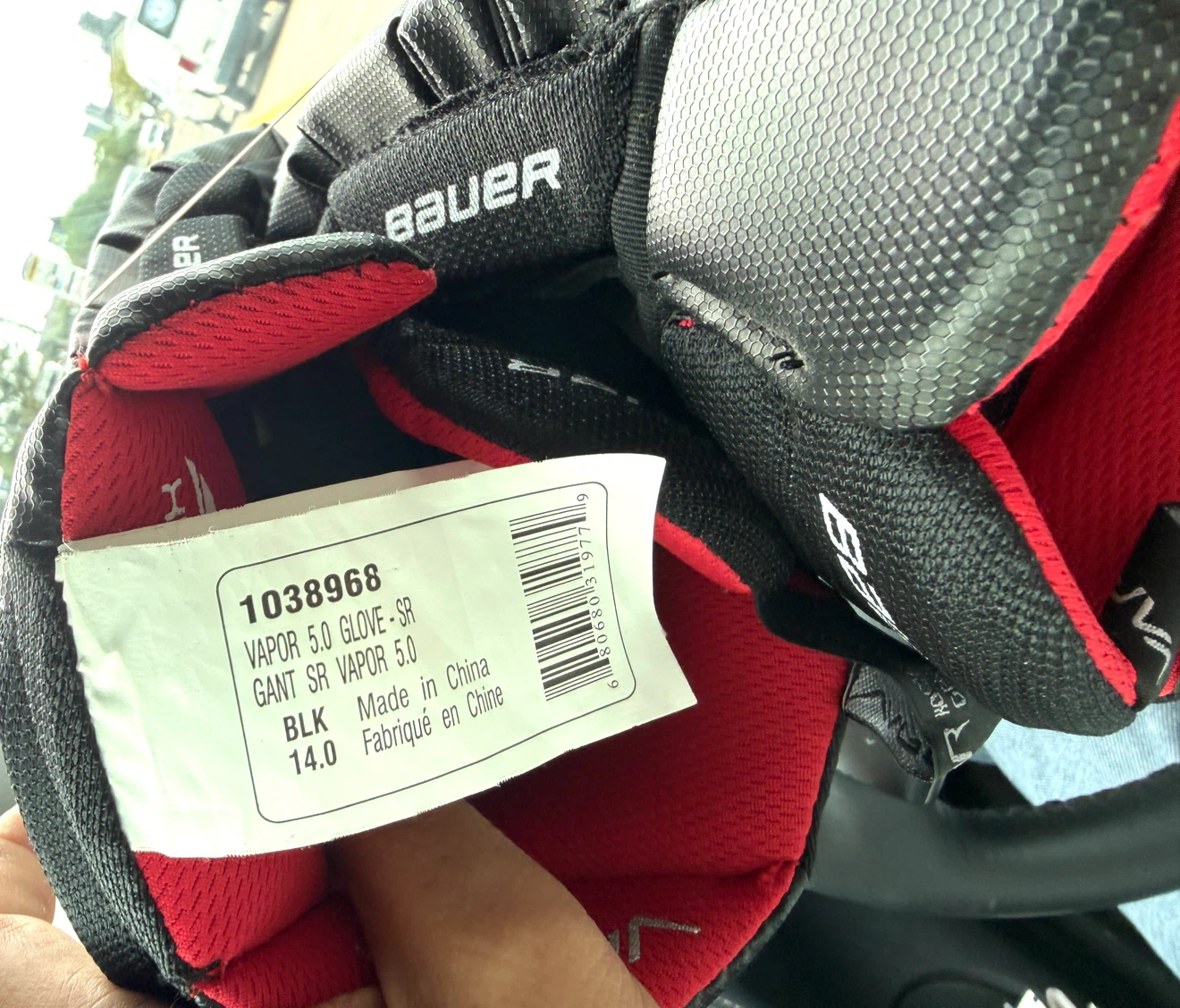 Hockey Gloves Bauer Vapor X 5.0 - Size 14 - photo 3