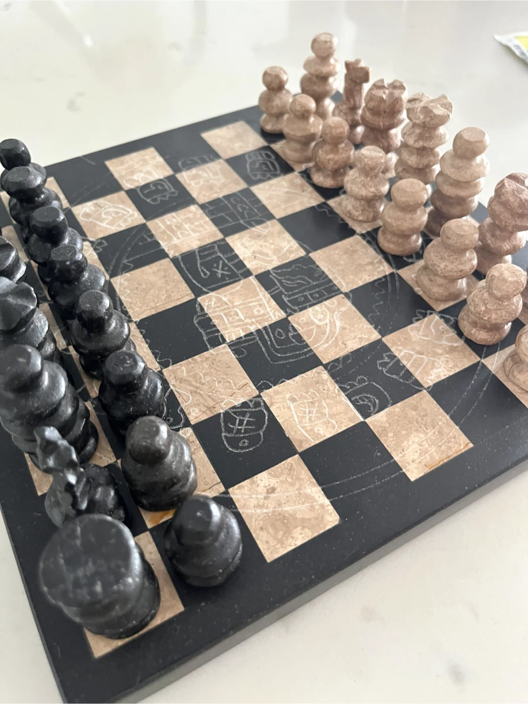 Stone Chess Set