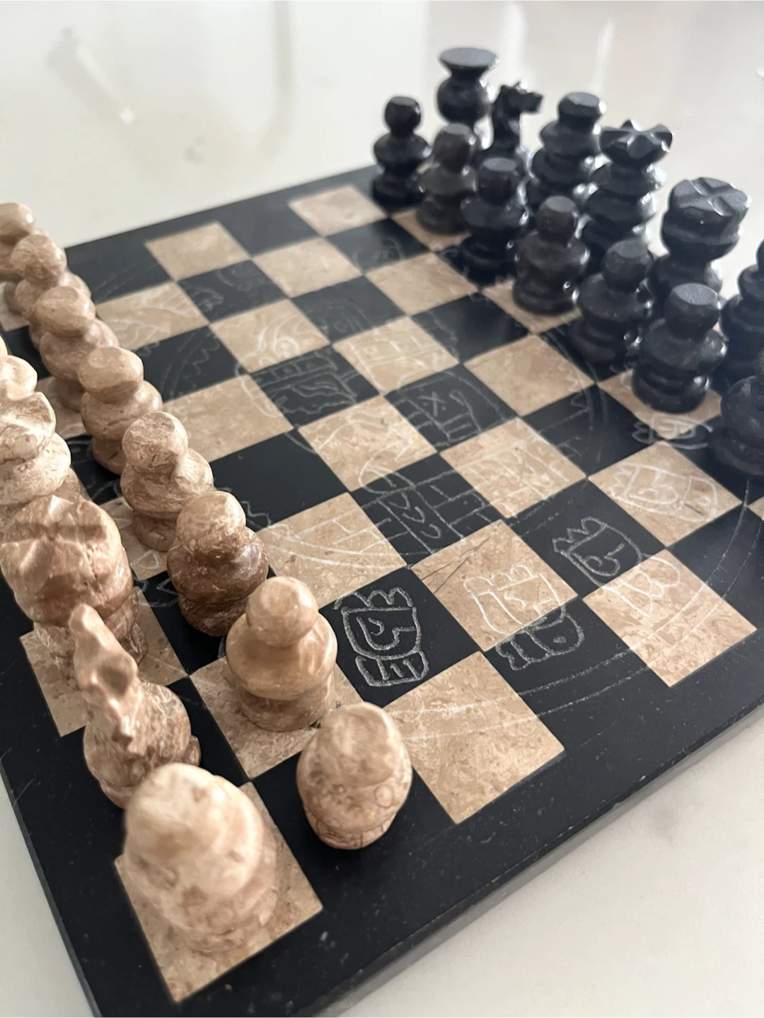 Stone Chess Set - photo 2