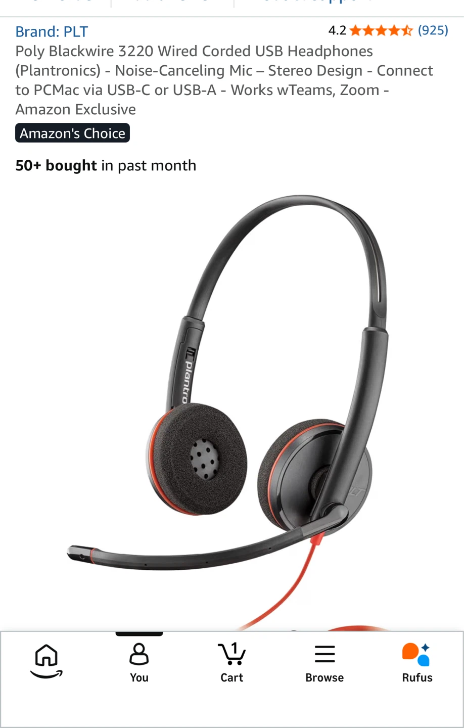 Noise cancelling Headset - photo 2