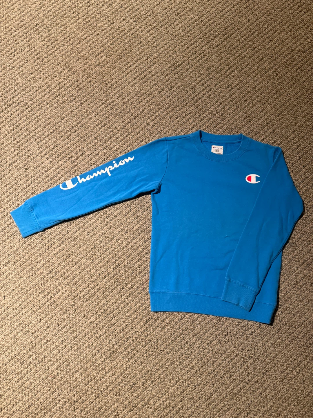Champion Blue Sweatshirt XL/TG (14/16)