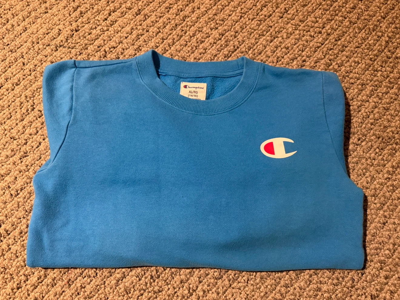 Champion Blue Sweatshirt XL/TG (14/16) - photo 2