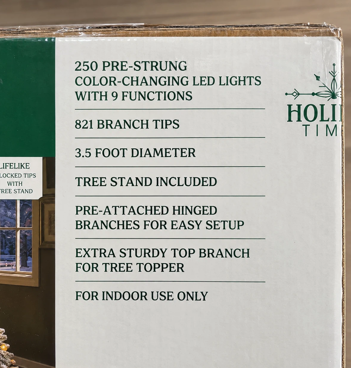 🎄 Brand New 6.5FT Pre-Lit Flocked Christmas Tree - photo 2