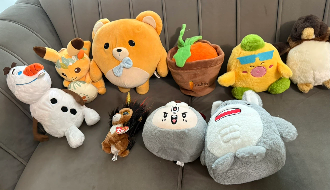 Assorted Plush Toys Collection