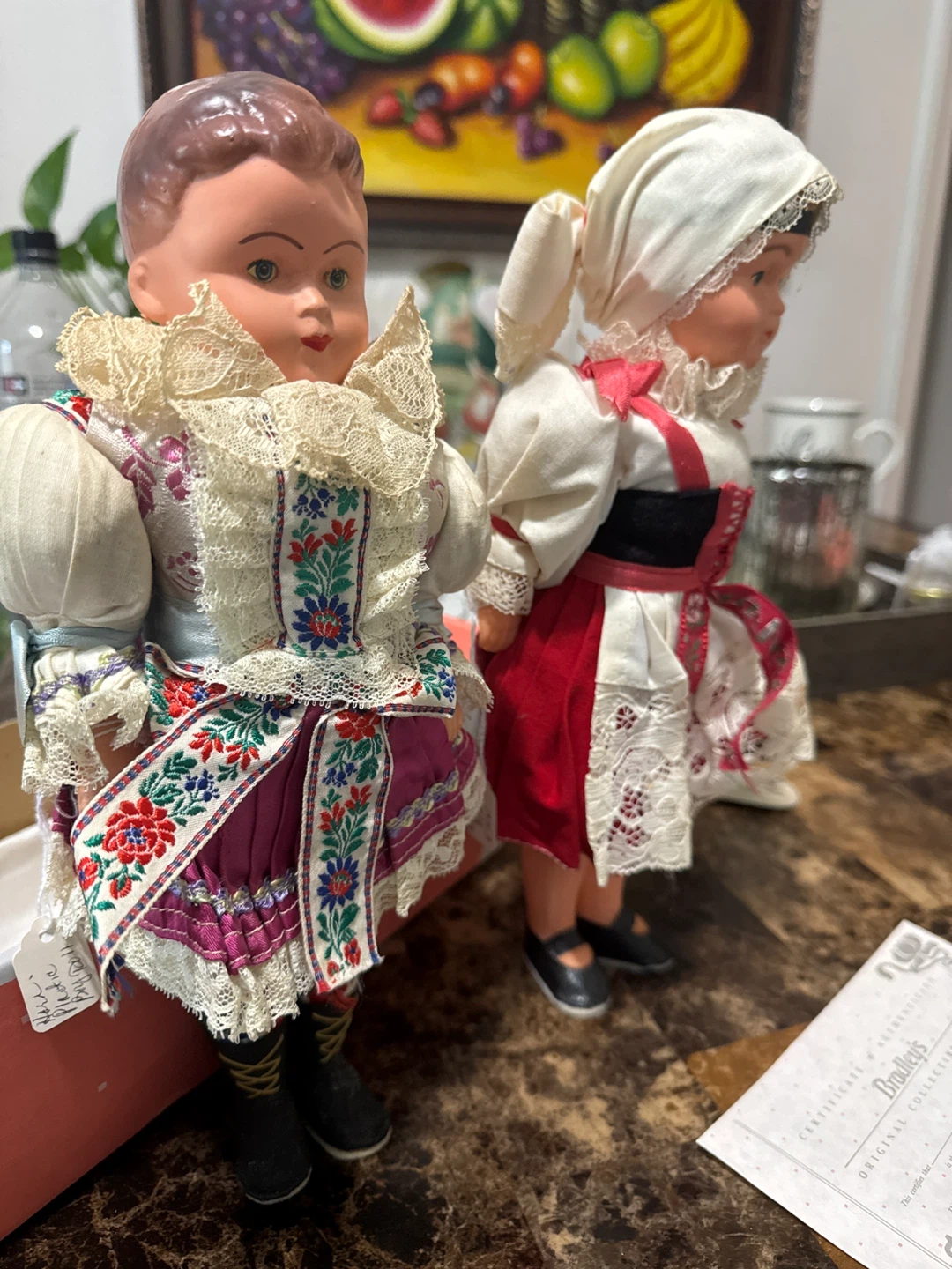 2 male female Polish Bradley's Original Collectible Dolls - photo 5