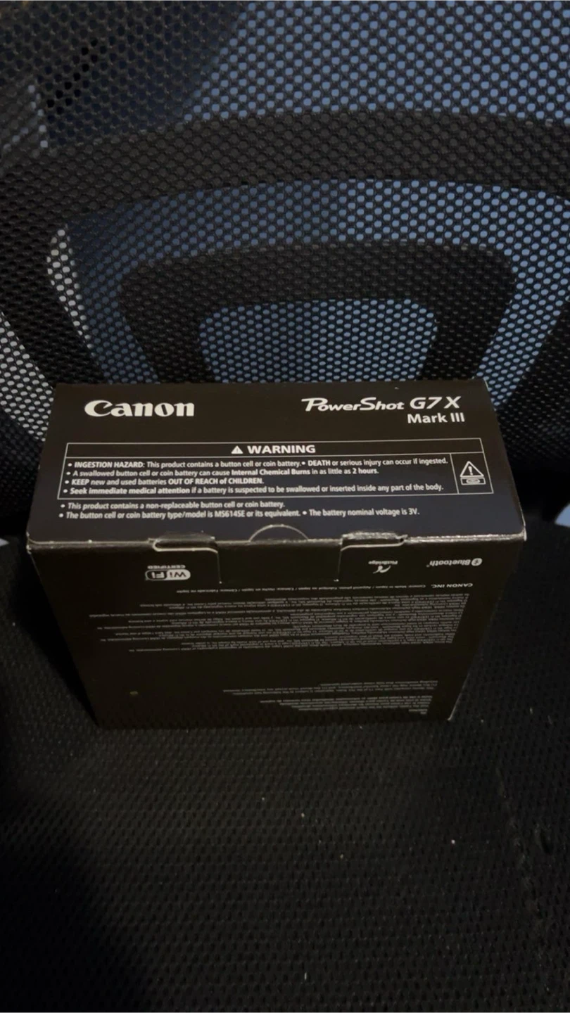 Canon PowerShot G7 X Mark III