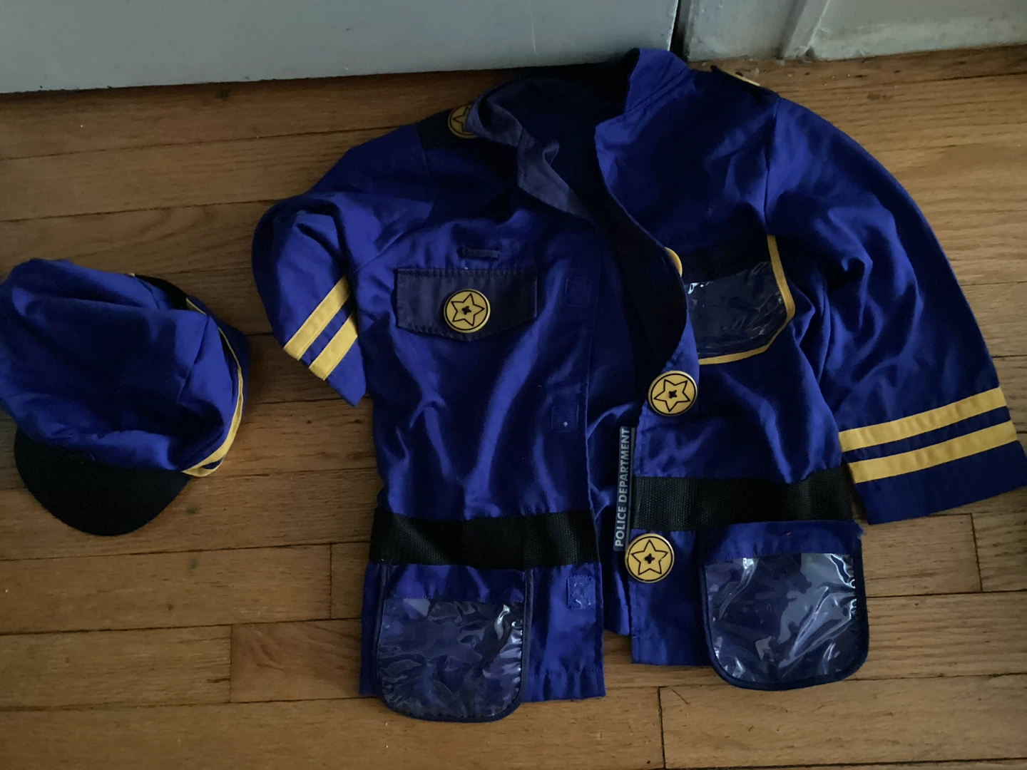 Age 3-6 Kids Police Officer Costume Set - photo 2