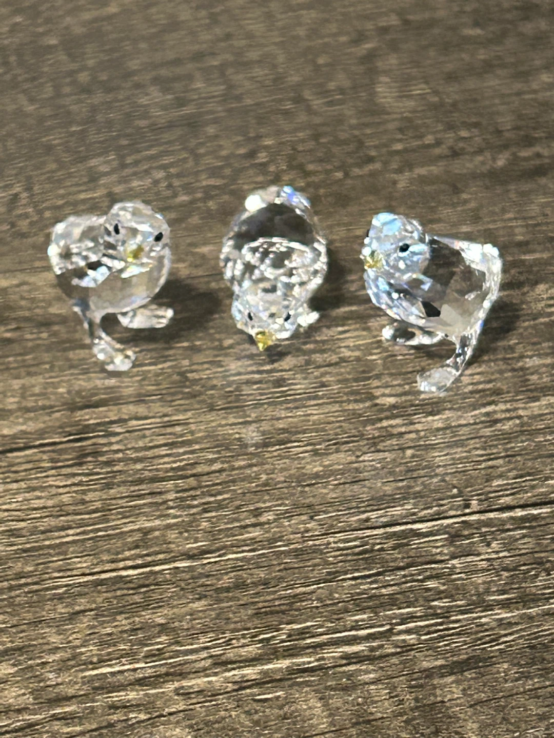 Swarovski Crystal Chicks Set