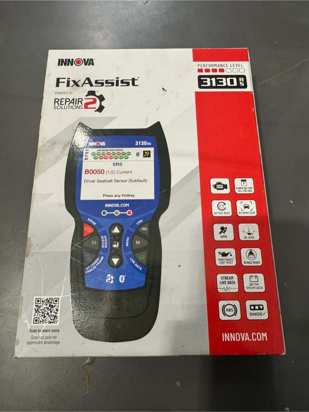 Innova FixAssist 3130RS OBD2 Scanner