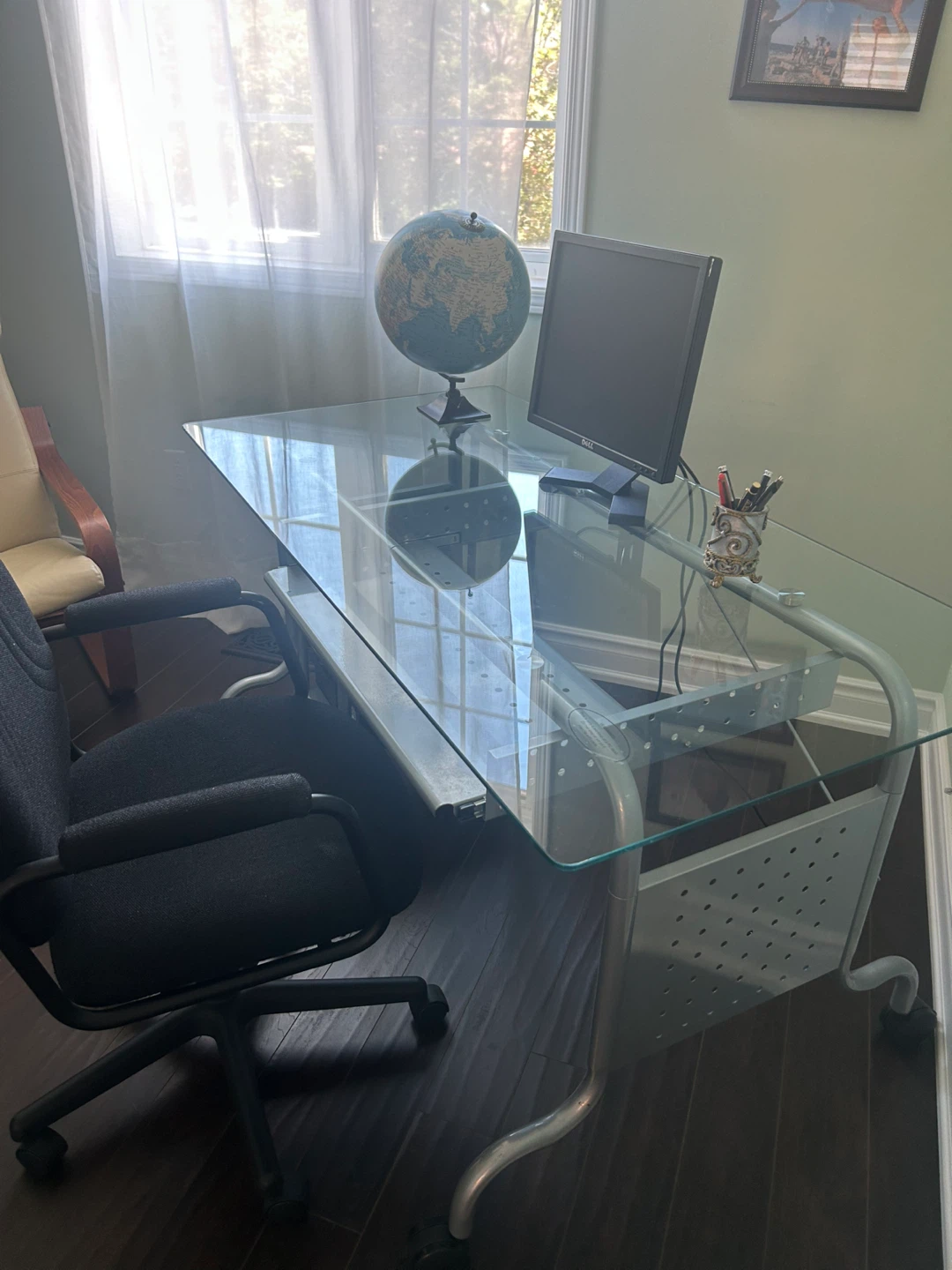 Glass Computer Desk