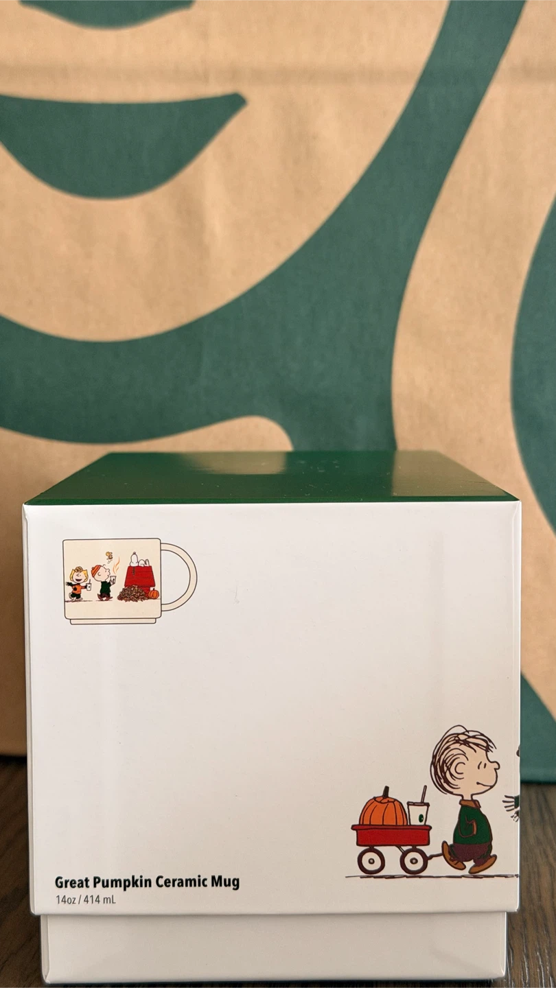 Starbucks x Peanuts Great Pumpkin Ceramic Mug - photo 4