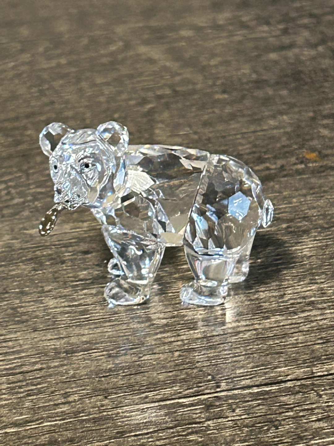 Swarovski Crystal Bear Figurine