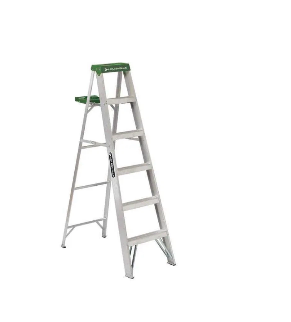 Louisville Ladder AS4005 6ft Aluminum Step Ladder