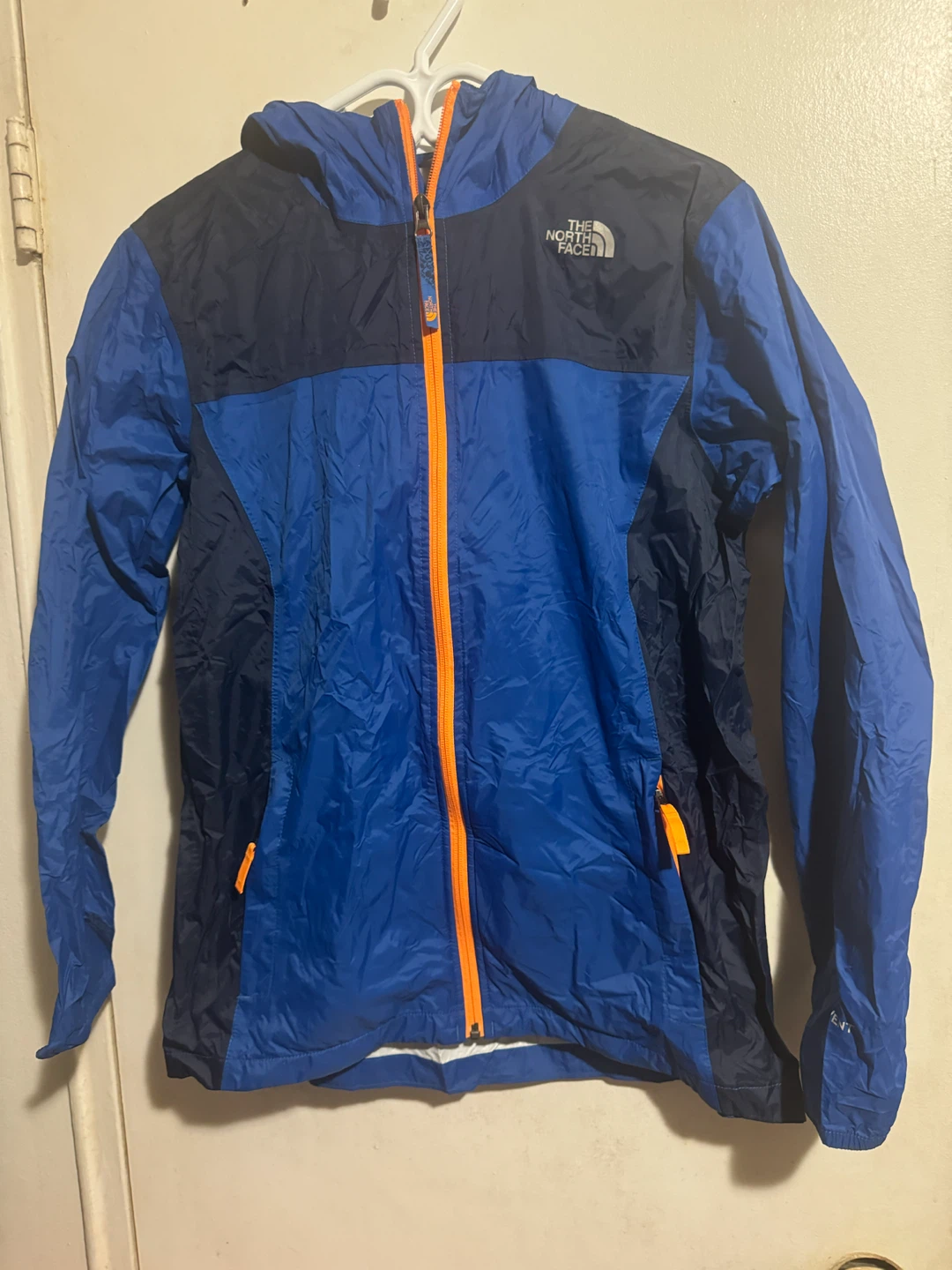 The North Face Boys' HyVent Rain Jacket Blue XL