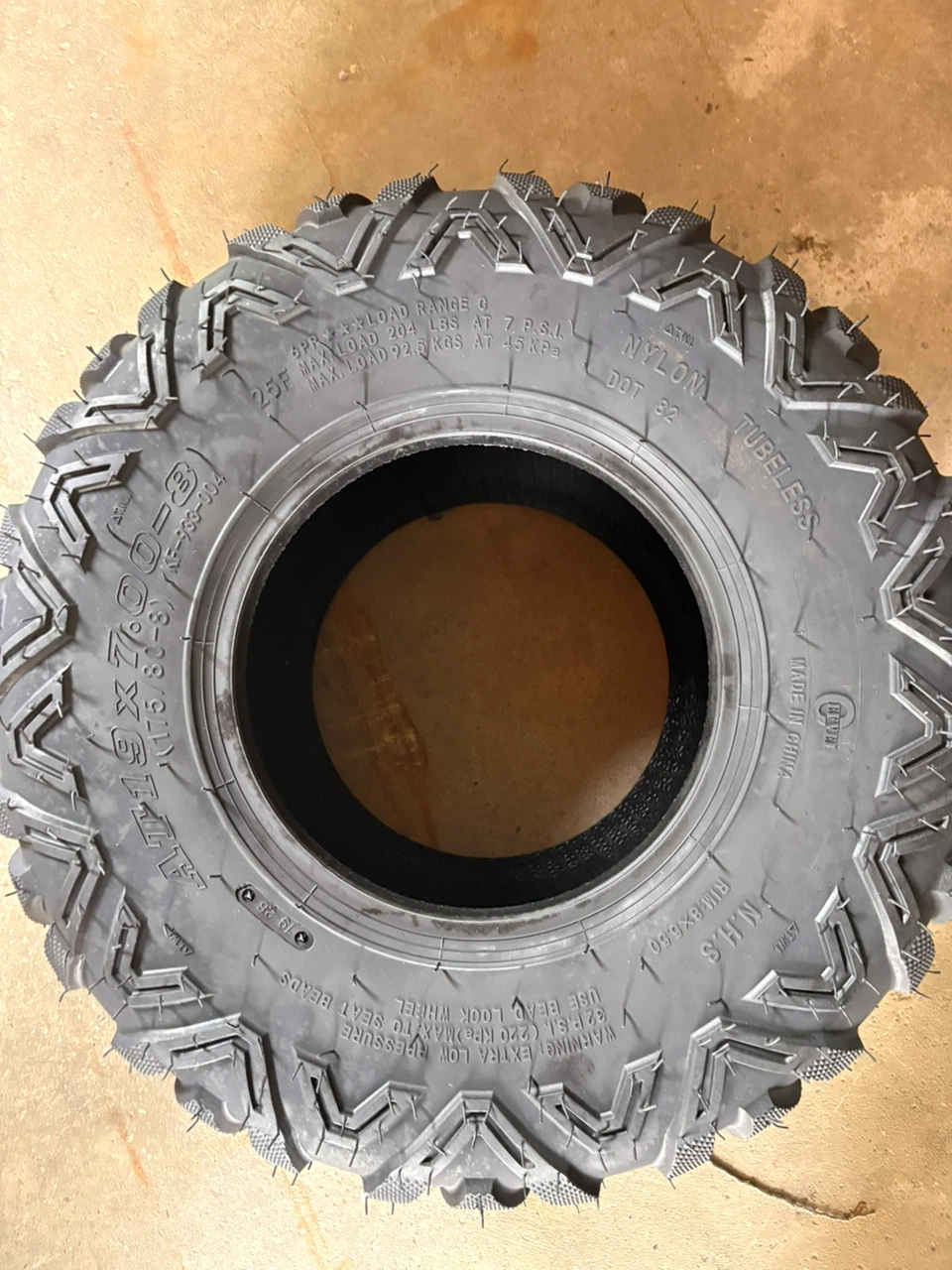 AT19 x 7.00-8 ATV Tires - photo 2