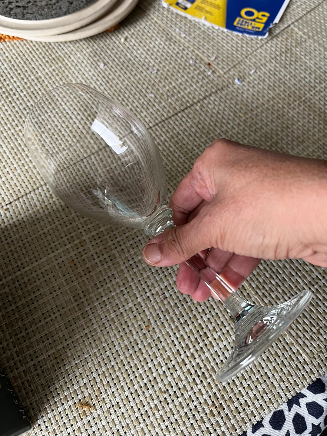 Set of 4 Chablis Crystal Glass Wine Glasses - photo 3