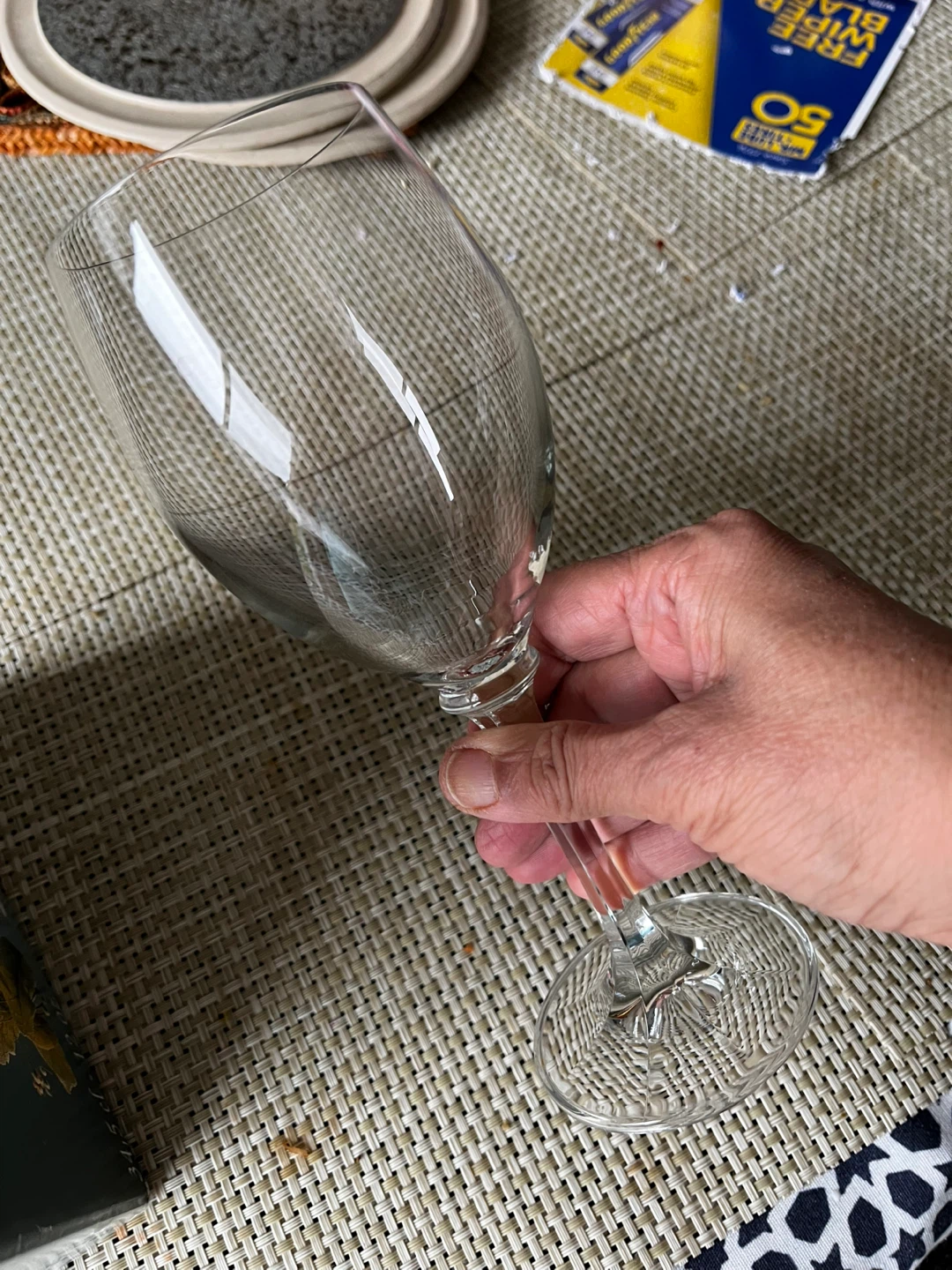 Set of 4 Chablis Crystal Glass Wine Glasses - photo 4