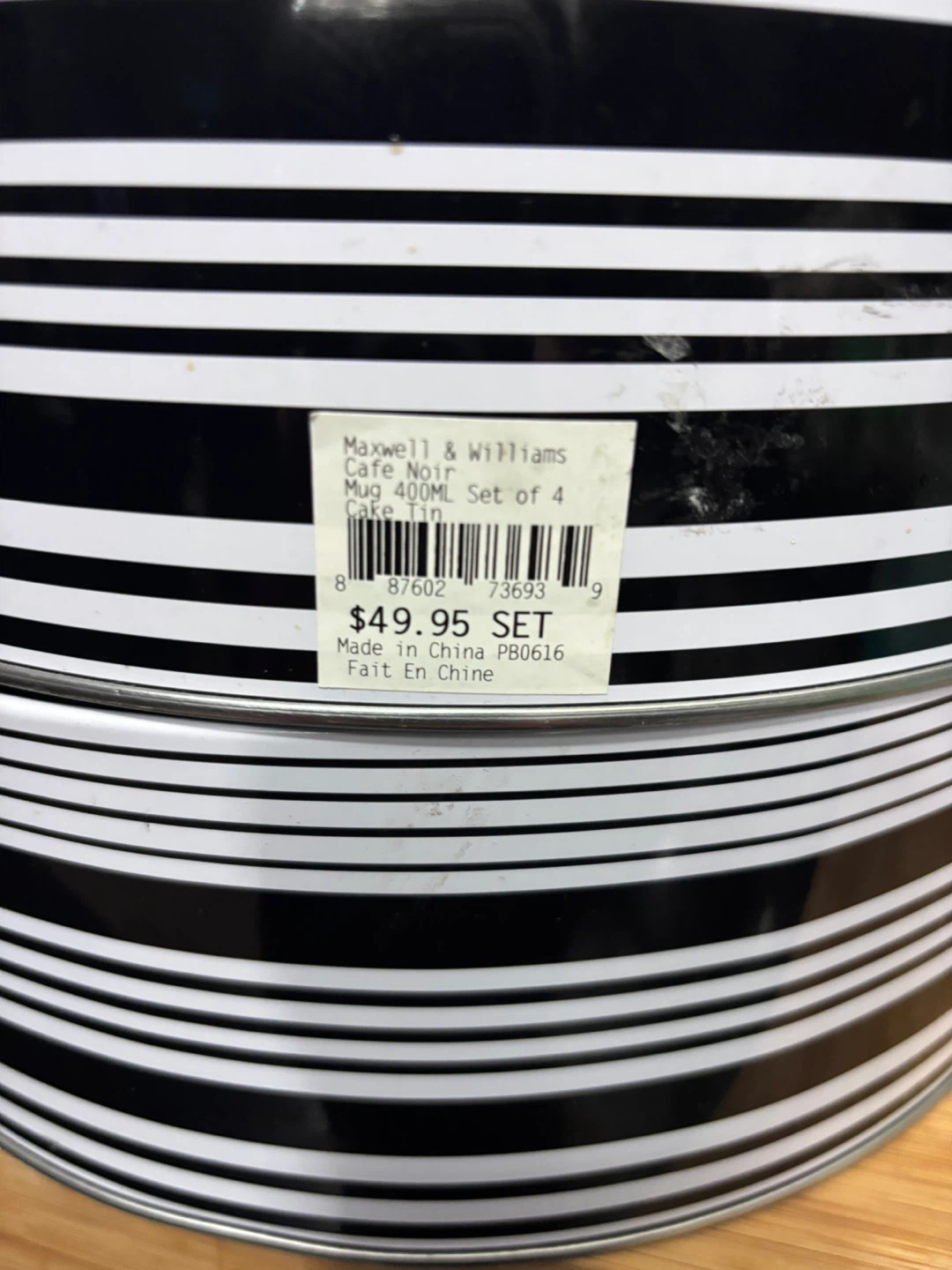 11 Maxwell & Williams Cafe Noir China Mugs - photo 3