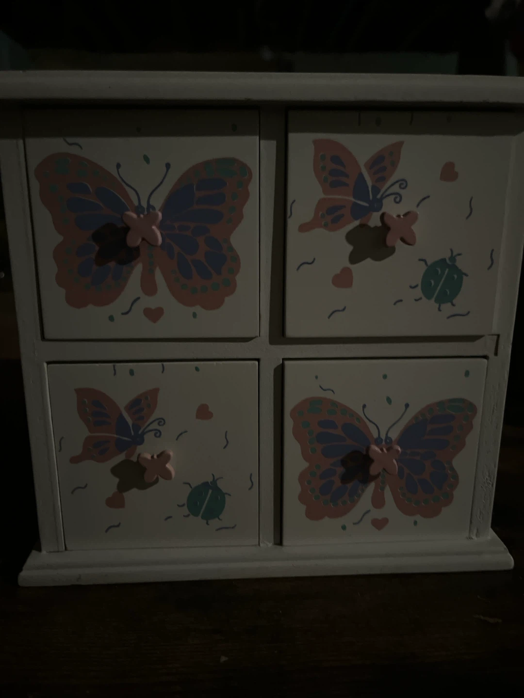 Secret Treasures Butterfly jewelry box