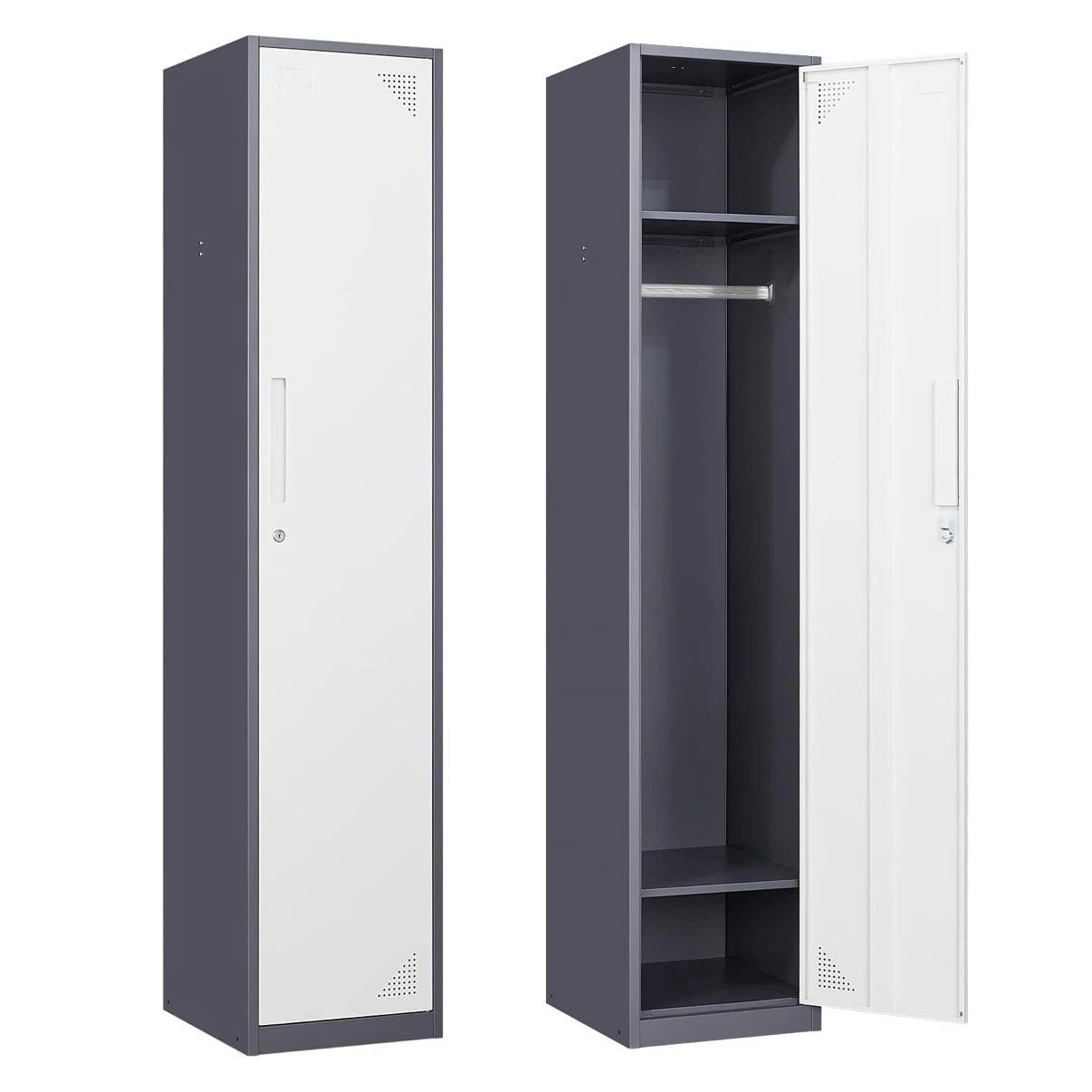 Metal Lockable Cabinet with Door Steel Storage Locker