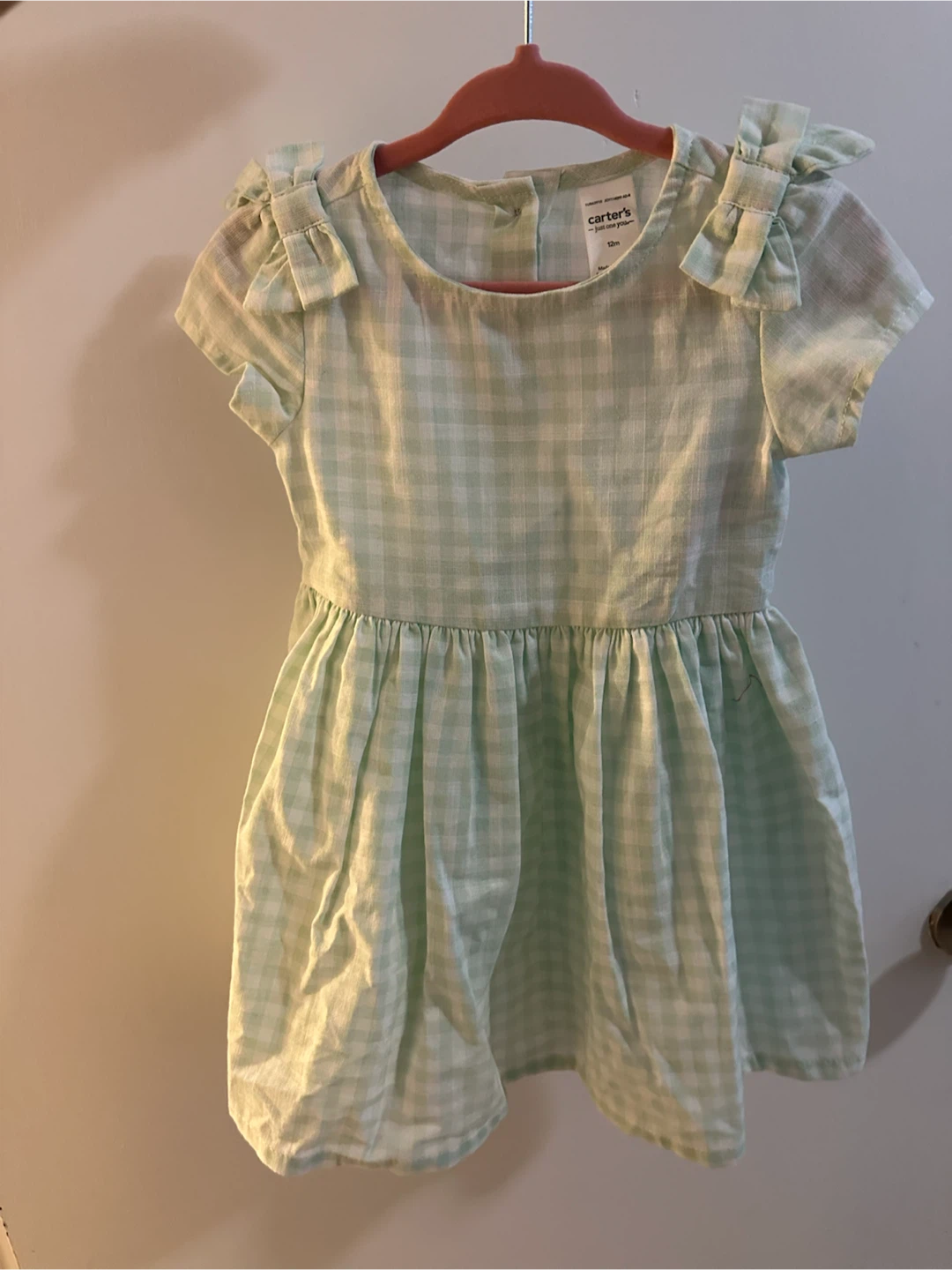 Carter's Just One You Gingham Dress