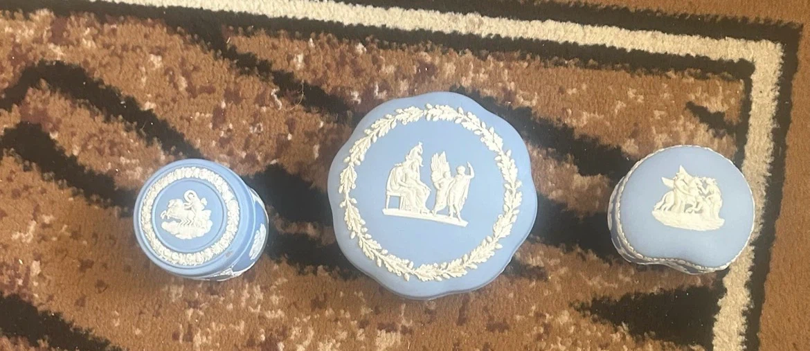 Wedgwood Jasperware Trinket Boxes