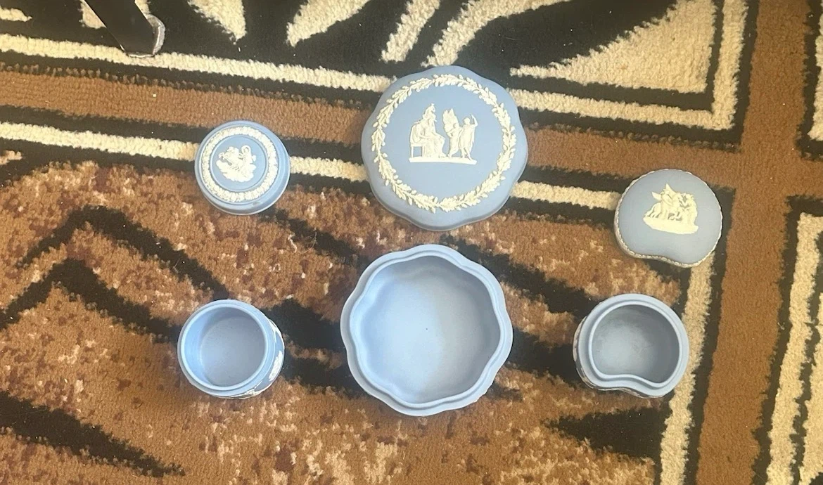 Wedgwood Jasperware Trinket Boxes - photo 2