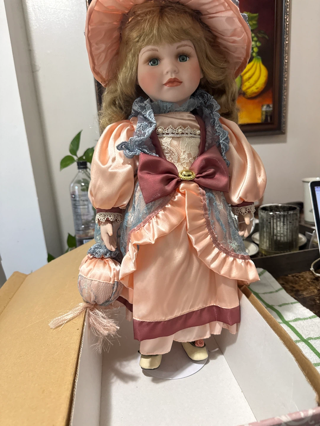 Accents & Occasions Victorian Collectible Porcelain Doll