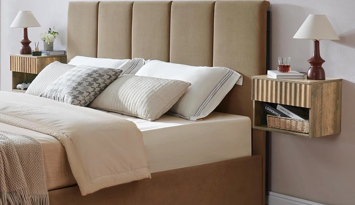 Floating Wall-Mounted Nightstand