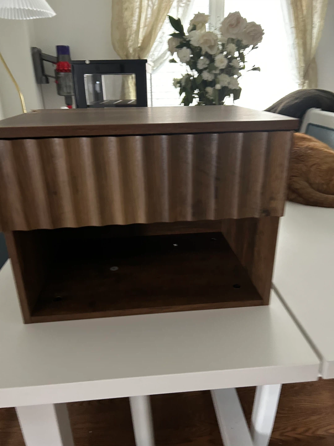 Floating Wall-Mounted Nightstand - photo 2