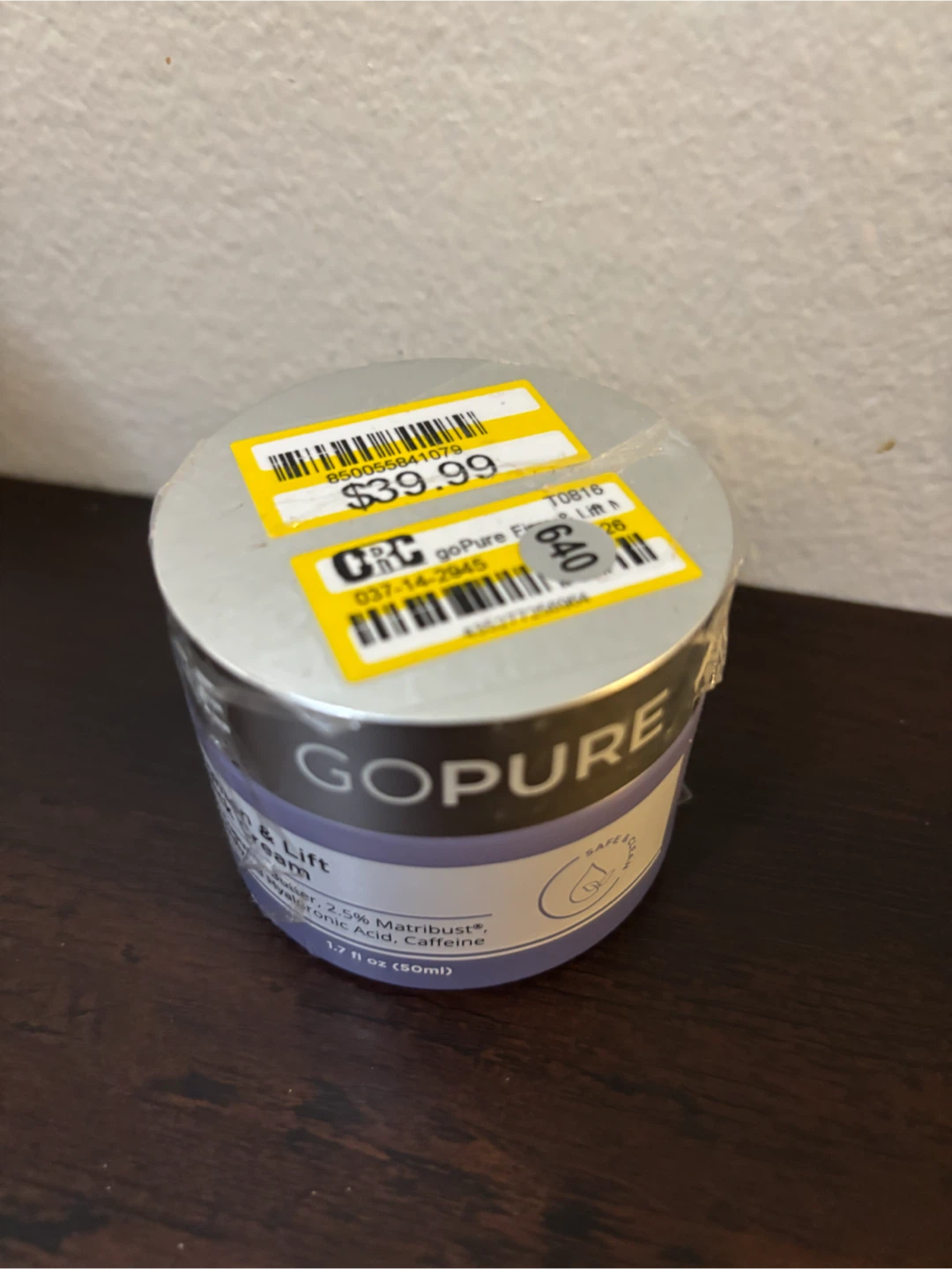CLEARANCE-goPure Tighten & Lift Neck Cream 1.7 fl oz