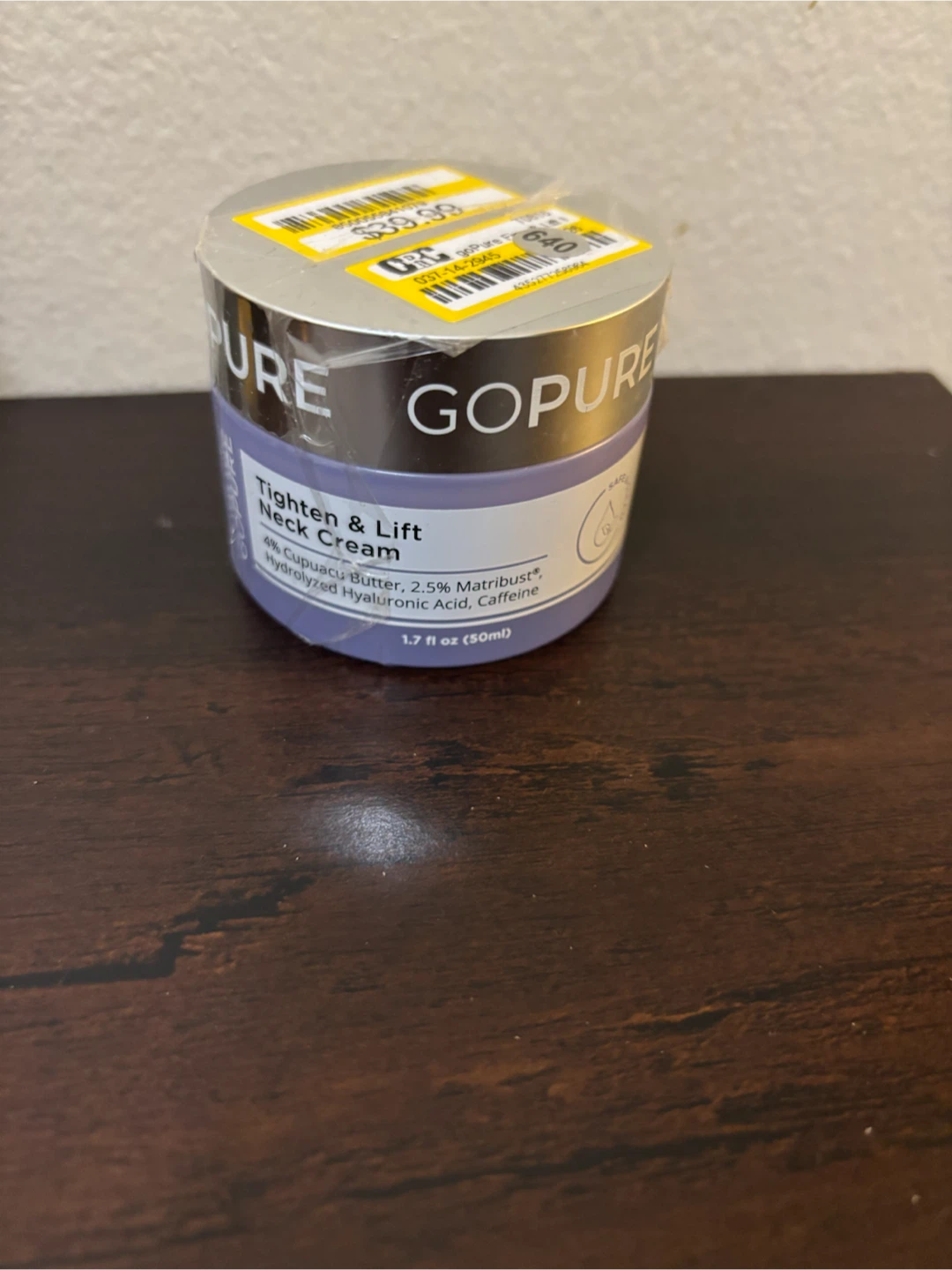CLEARANCE-goPure Tighten & Lift Neck Cream 1.7 fl oz - photo 2