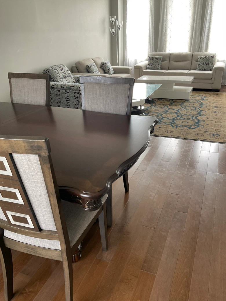 Dining Room Table and 6 Chairs Set - photo 2