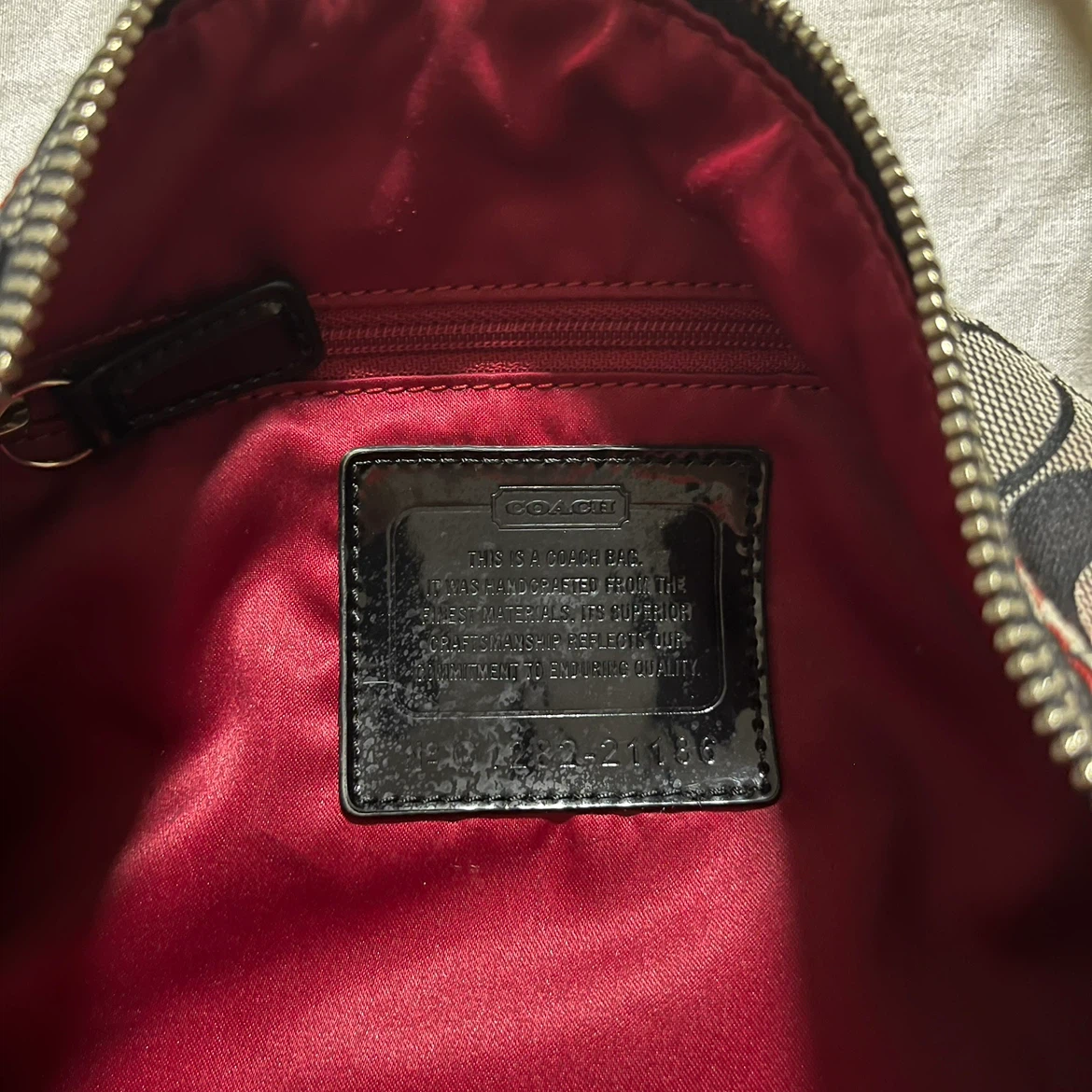 Coach Signature Print Shoulder Bag - photo 3